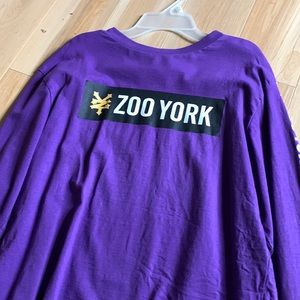 Purple long sleeve zoo York